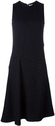 08sircus pinstripe asymmetric skirt dress