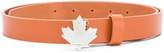Thumbnail for your product : DSQUARED2 maple leaf buckle belt