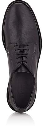 Barneys New York Men's Washed Leather Bluchers - Black