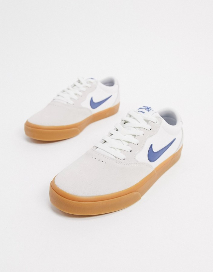 nike beige suede trainers
