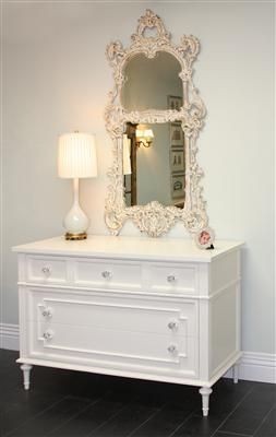 The Well Appointed House Marcheline Chest in Antico White