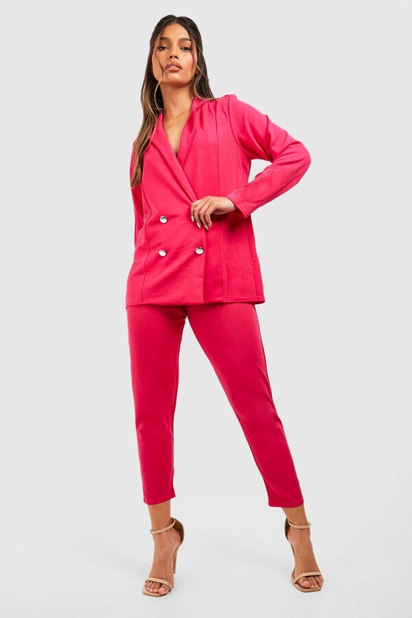 Hot pink suit ladies Clearance