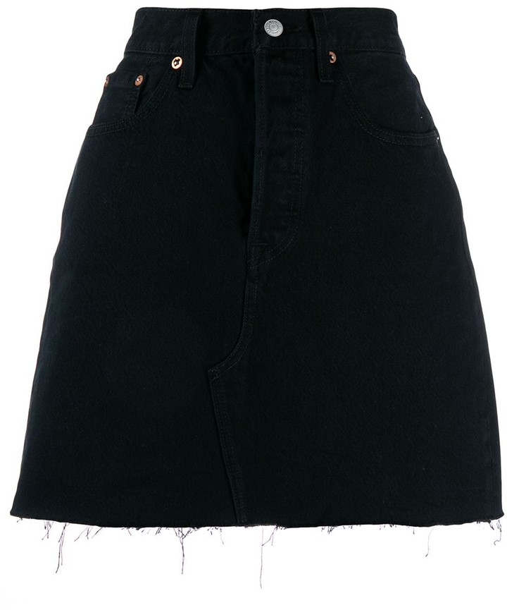Levi's A-Line Denim Skirt - ShopStyle