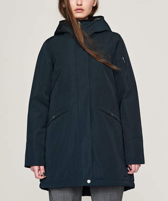 Elvine Dark Navy Angela Heavy Winter Jacket - Size XS