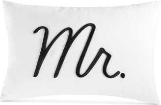 Charter Club Damask Designs Word Decorative Pillow, 12" x 18", Created for Macy's