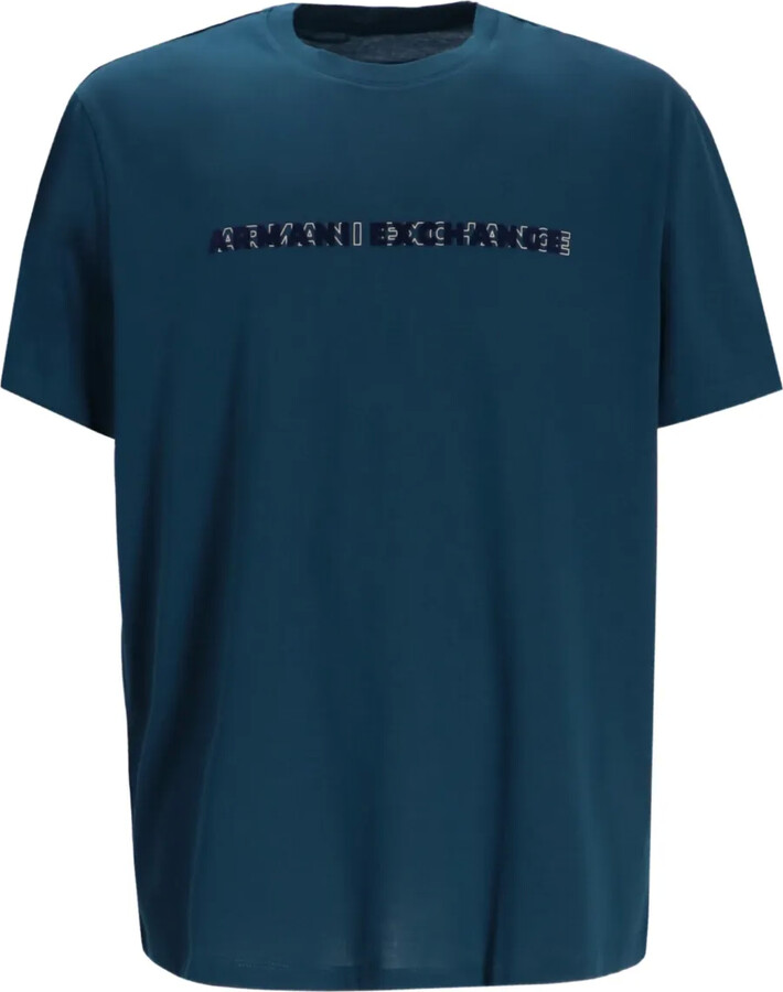Armani Exchange logo T-shirt
