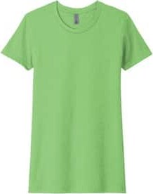 Next Level Colors Crew Neck Women's CVC T-Shirt in Military Green
