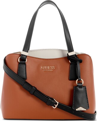 Guess Ellery Quilted Girlfriend Small Satchel Bag