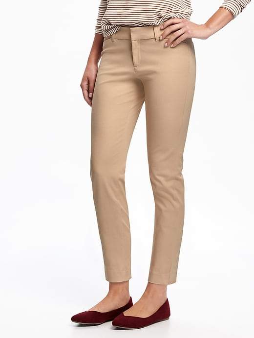 Old Navy Mid-Rise Pixie Ankle Pants for Women - ShopStyle