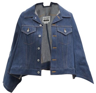 junya watanabe denim cape