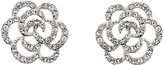 Thumbnail for your product : Finesse Swarovski Crystal Flower Stud Earrings