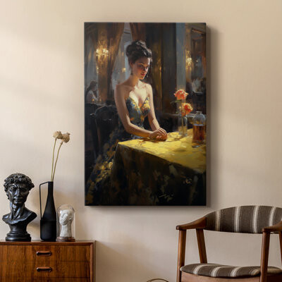 Fleur De Lis Living WOMEN Series CDLIX -Premium Gallery Wrapped Canvas -Ready to Hang
