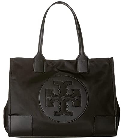 tory burch ella mini tote black
