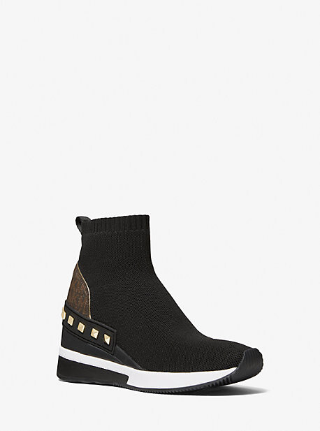 Skyler Sock Knit Sneaker Michael Kors Skyler Stretch Knit Sock