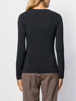 Thumbnail for your product : Max Mara Plain Long-Sleeved Top