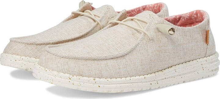Hey Dude Wendy Chambray (White Nut 1) Women's Shoes - ShopStyle