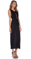 Thumbnail for your product : Derek Lam 10 CROSBY Twist Front Maxi Dress