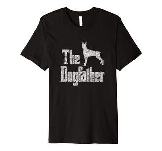 The Dogfather T-Shirt Doberman silhouette funny dog gift