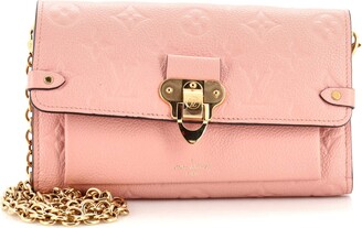 Leather wallet Louis Vuitton Pink in Leather - 37405390