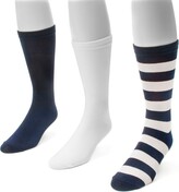 Thumbnail for your product : Muk Luks Adult Game Day 3-pk. Crew Socks