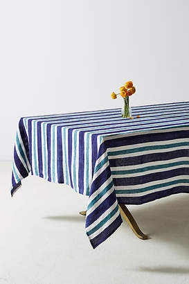 Anthropologie Cirque Striped Tablecloth