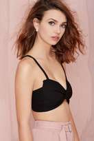 Thumbnail for your product : Factory Bow Out Bustier - Black