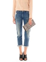 Thumbnail for your product : Mother Graffiti Girl Dropout Boyfriend Jeans