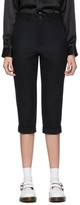 Thumbnail for your product : Comme des Garçons Comme des Garçons Black Wool Flannel Trousers