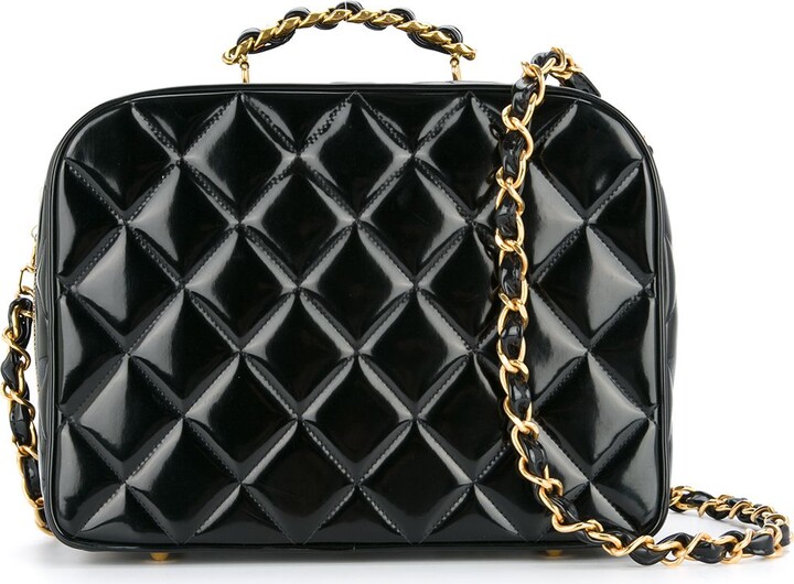 Chanel Pre Owned Quilted Two-Way Handbag - ShopStyle Shoulder Bags