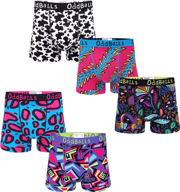 OddBalls Men's Boxers Shorts Multipack Men's Underwear Cotton