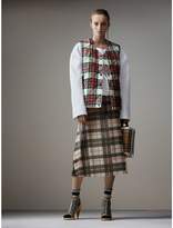 Thumbnail for your product : Burberry Reversible Tartan Quilted Cotton Gilet