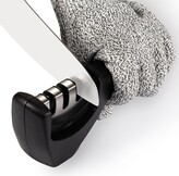 Thumbnail for your product : Cheer Collection Kitchen Knife Sharpening Tool with Cut-Resistant Glove Included