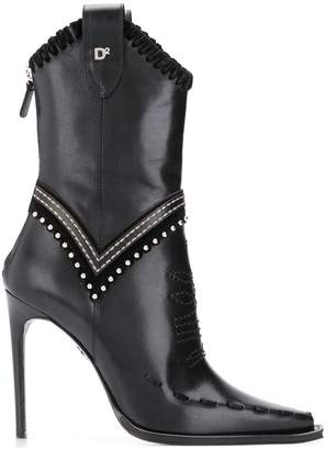 DSQUARED2 cowgirl ankle boots