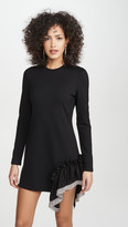 Thumbnail for your product : Area Ponte Jersey Crystal Peplum T-Shirt Dress
