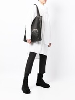 Thumbnail for your product : Discord Yohji Yamamoto Purse-Detail Leather Shoulder Bag