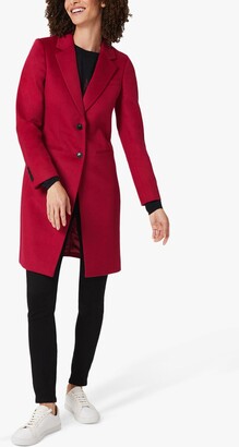 Hobbs London Petite Tilda Wool Coat - ShopStyle