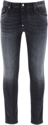 super stretch black jeans