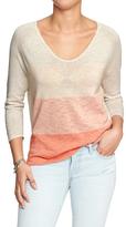Thumbnail for your product : Old Navy Women's Sweater-Knit V-Neck Tops