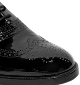 Thumbnail for your product : Fratelli Rossetti 20mm Brogue Patent Leather Oxford Shoes