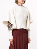 Thumbnail for your product : AKIRA NAKA Cut-Out Sleeve Knitted Jumper