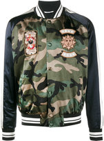 Thumbnail for your product : Valentino camouflage bomber jacket