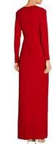 Thumbnail for your product : Donna Karan Ruched Stretch-Jersey Gown