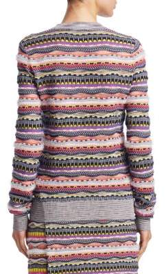 Carven Rainbow Knit Sweater