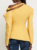 Thumbnail for your product : Jacquemus La Veste Baska linen blend blazer