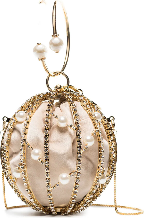 Rosantica Chloé crystal-embellished mini bag