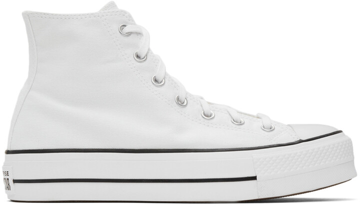 Black White Striped Converse Shoes | ShopStyle