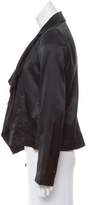 Thumbnail for your product : Rozae Nichols Satin Open Front Blazer w/ Tags