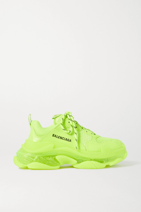 balenciaga sneakers yellow