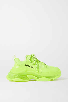 balenciaga runners yellow
