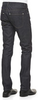 Thumbnail for your product : Acne Studios Max Raw Low-Rise Jean, Navy